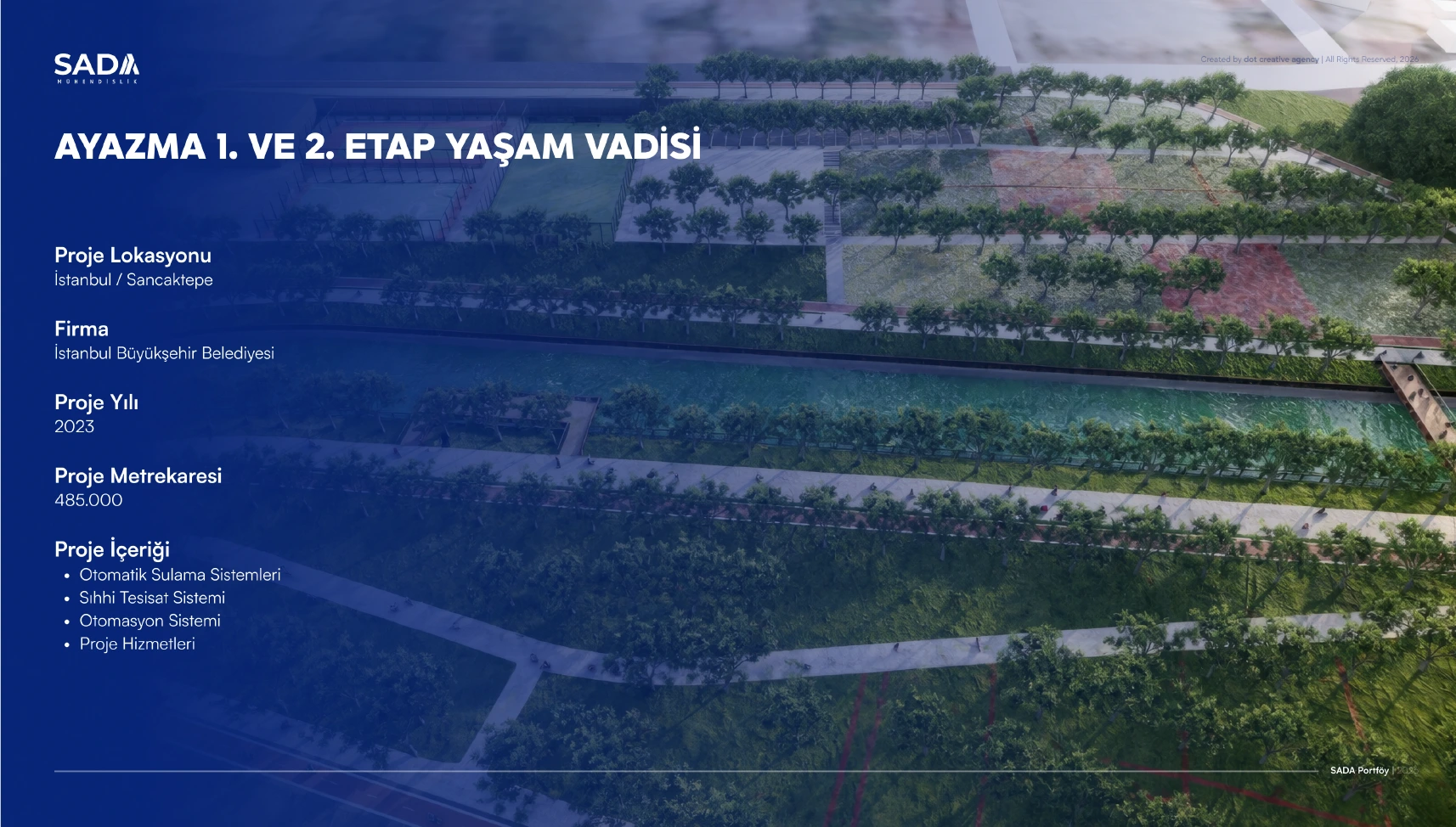 Ayazma Yaşam Vadisi efektli