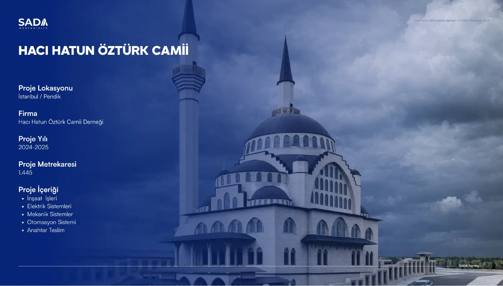 Hacı Hatun Öztürk Camii efektli